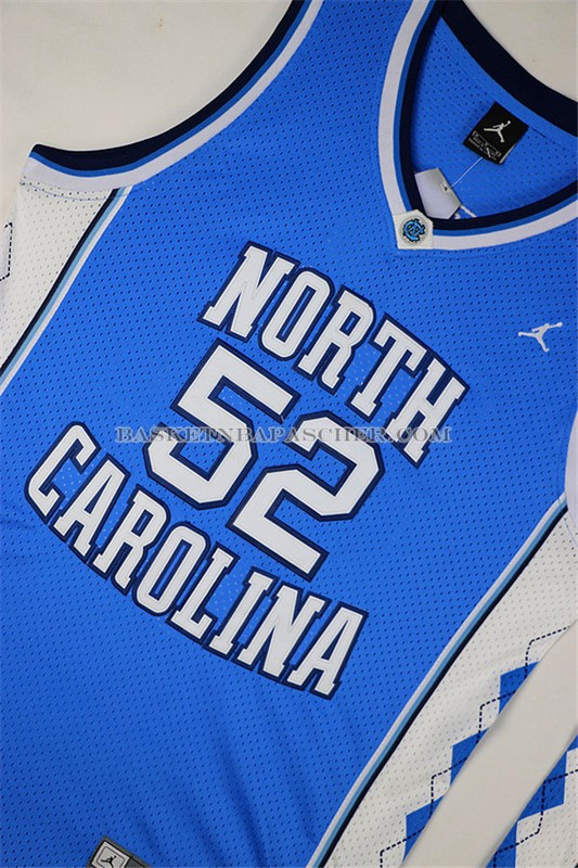 Maillot NCAA Universidad de Carolina del Norte Worthy Bleu